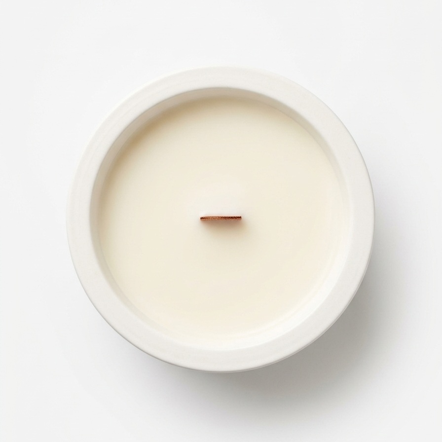 Vela Christmas Bauble Elegance - Blanca / Dorada / Magia Invernal