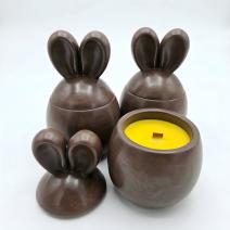 Vela Choco Migaja - Marrón / Vainilla