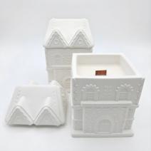 Vela Mediana Casa - Blanca / Coconut Island