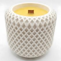 Vela Mosaico – Blanca / Amarilla / Coconut Island
