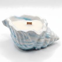 Vela Onda - Azul / Vainilla