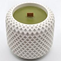 Vela Mozaika - Blanca / Verde Oliva / Green Leaf