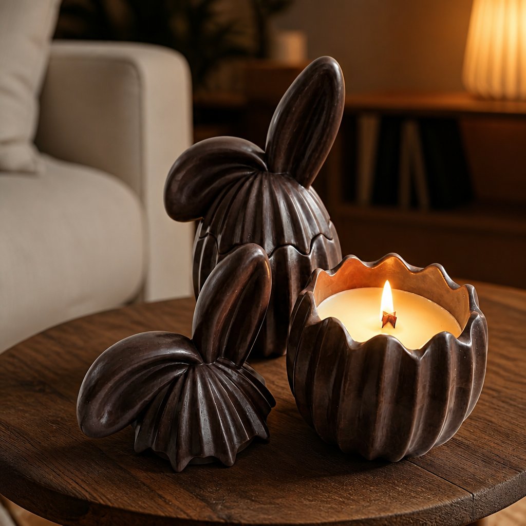 Vela Chocolate Oreja - Marrón/Lima, Mango