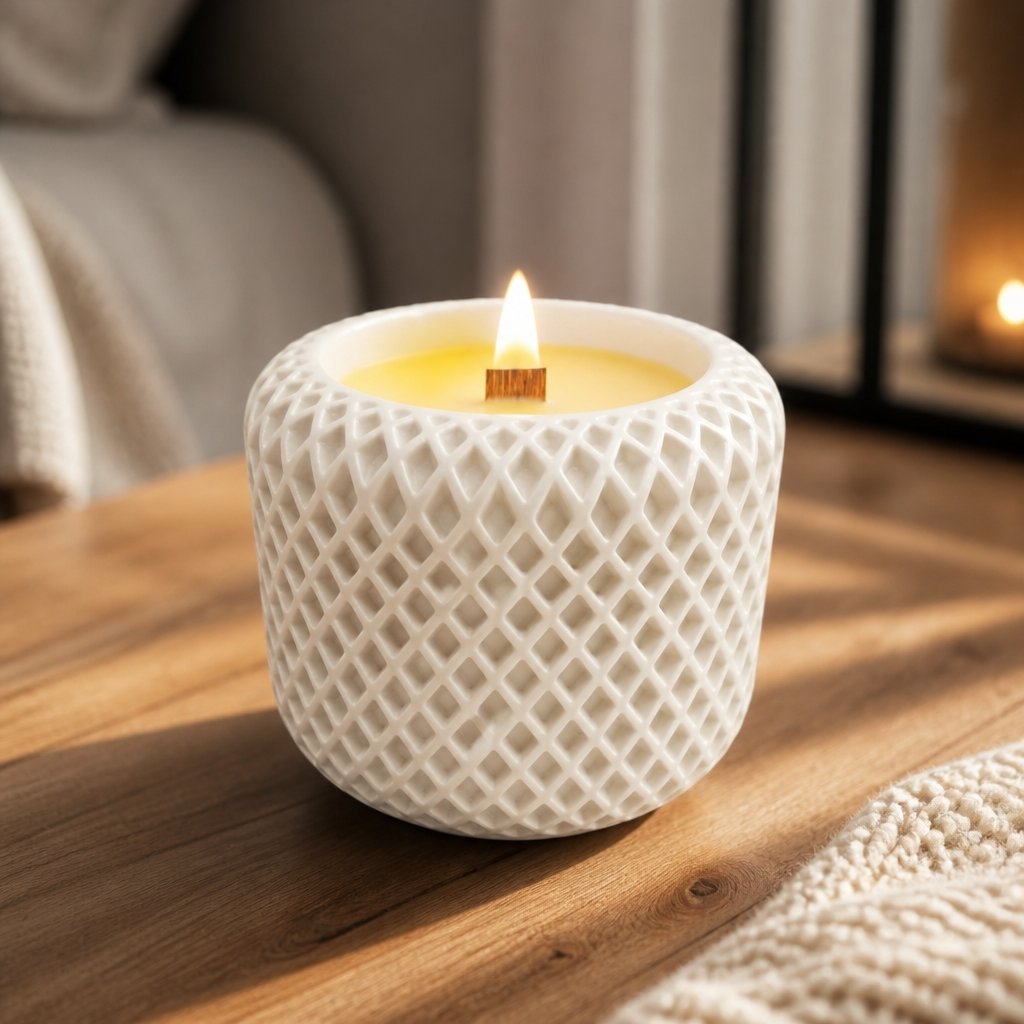 Vela Mosaico – Blanca / Amarilla / Coconut Island