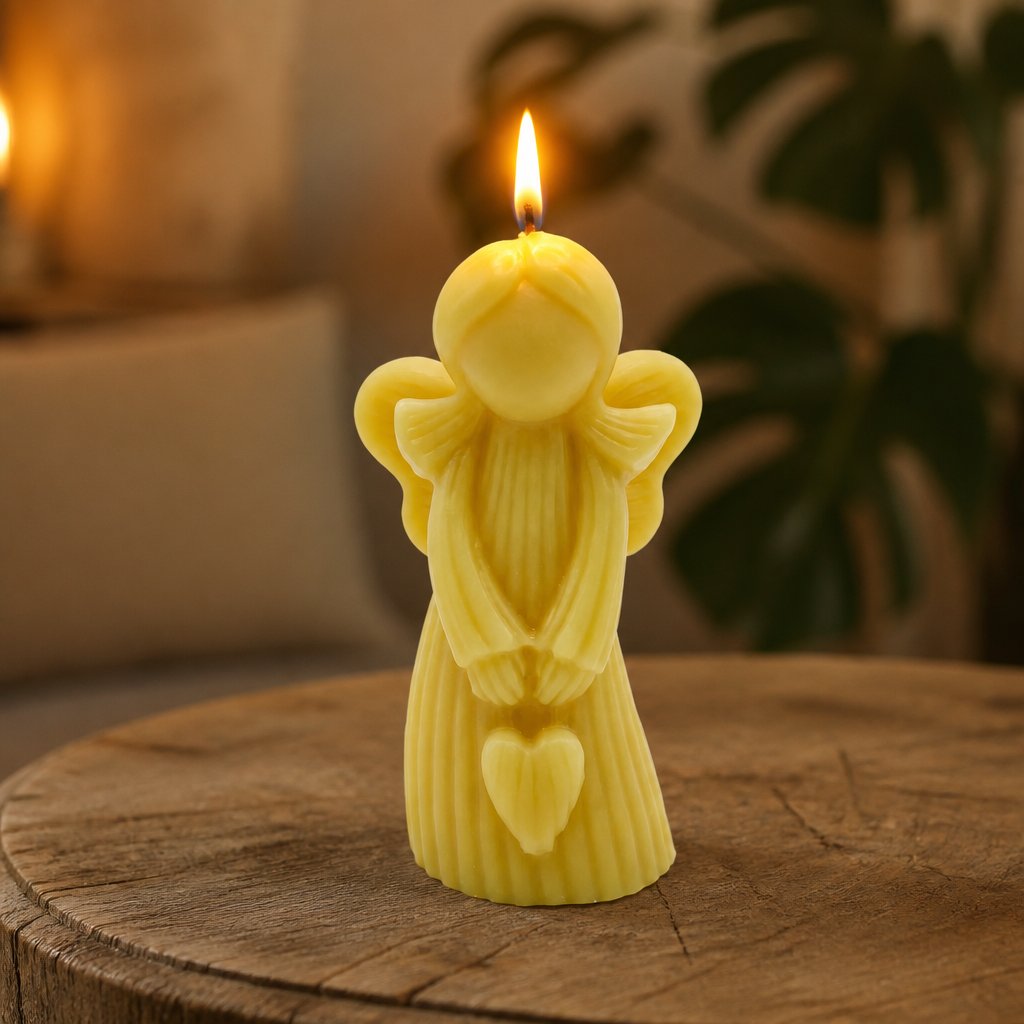 Vela Ángel - Amarillo / Lima, Mango