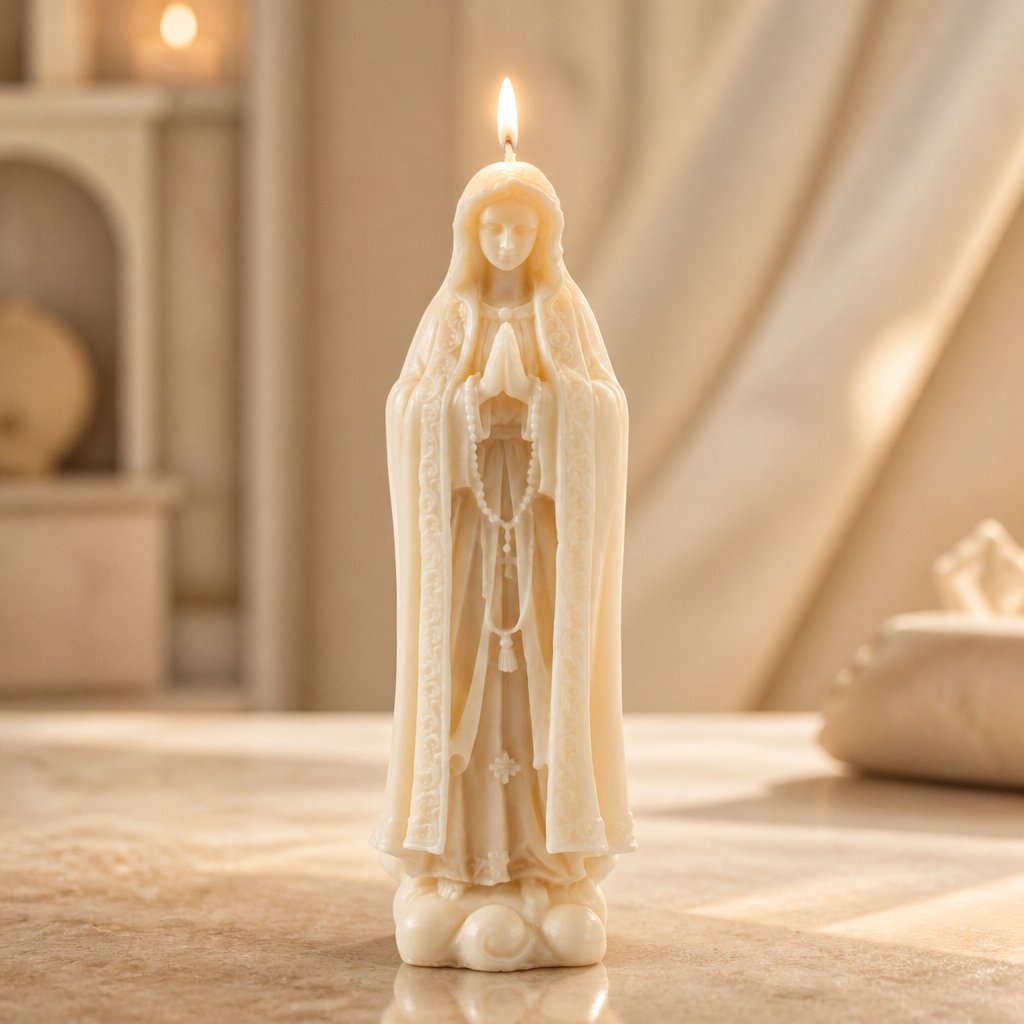 Vela Madonna - Blanca / Coco